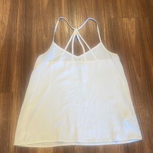 Abercrombie White Tank